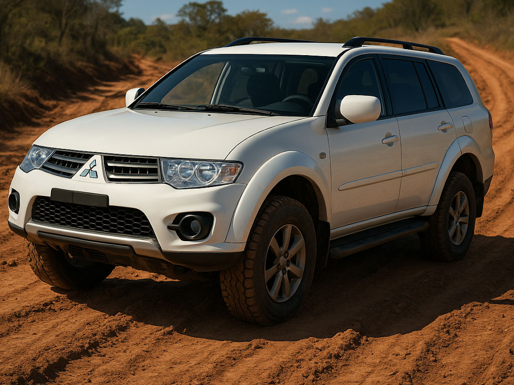 Mitsubishi Pajero Dakar branca